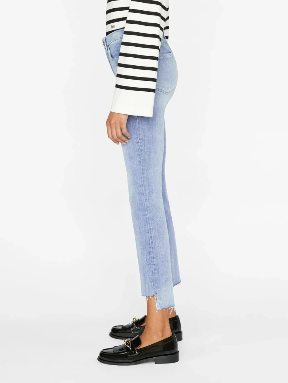 Frame Le Crop Mini Boot in Kincord - Picture 2 of 9
